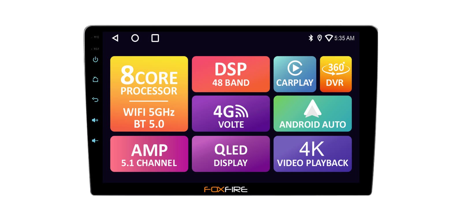 FOXFIRE F9 SERIES 4GB 64GB QLED FOXFIRE F9 SERIES 4GB 64GB QLED