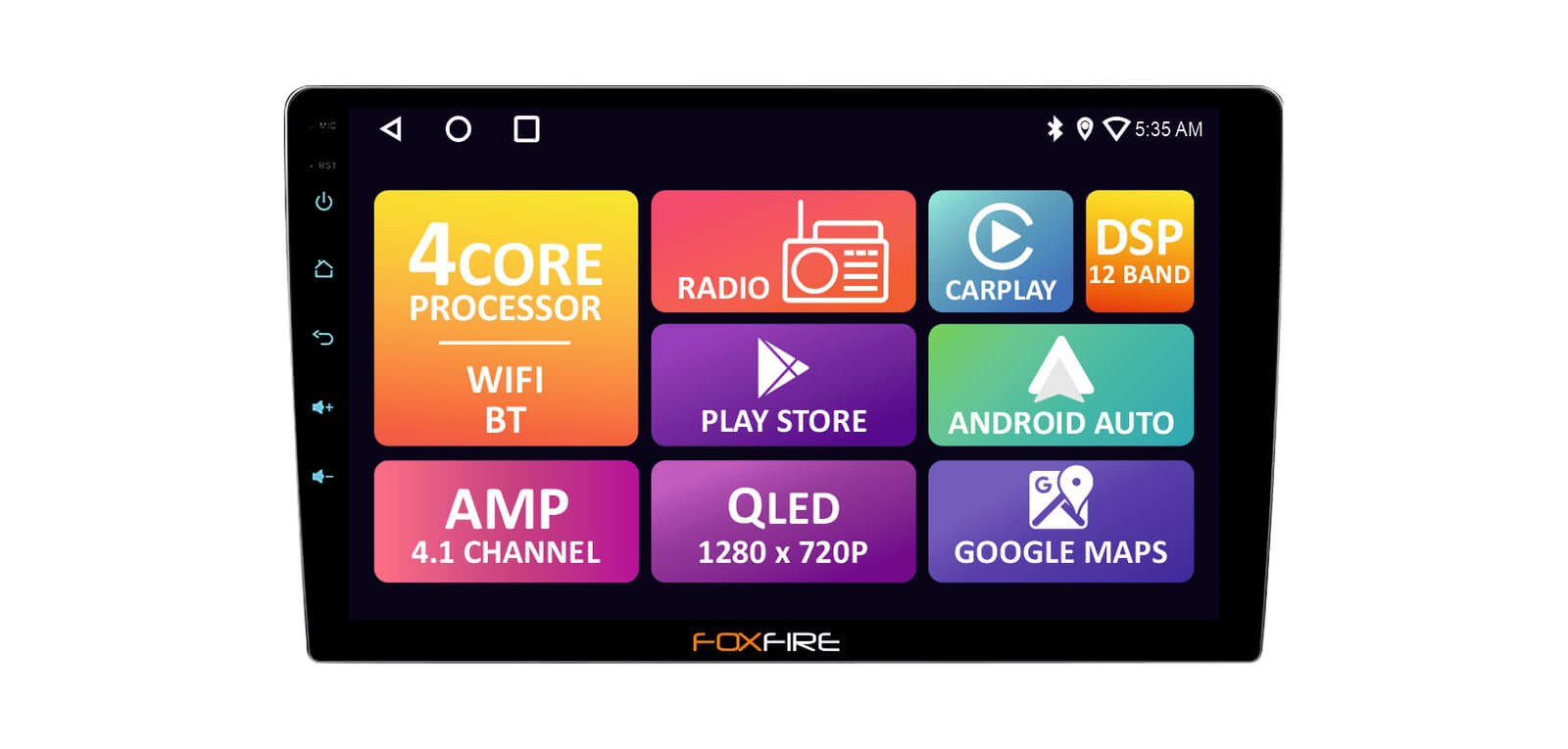 FOXFIRE FF006 4GB 64GB CAR PLAY-ANDROID AUTO FOXFIRE FF006 4GB 64GB CAR PLAY-ANDROID AUTO